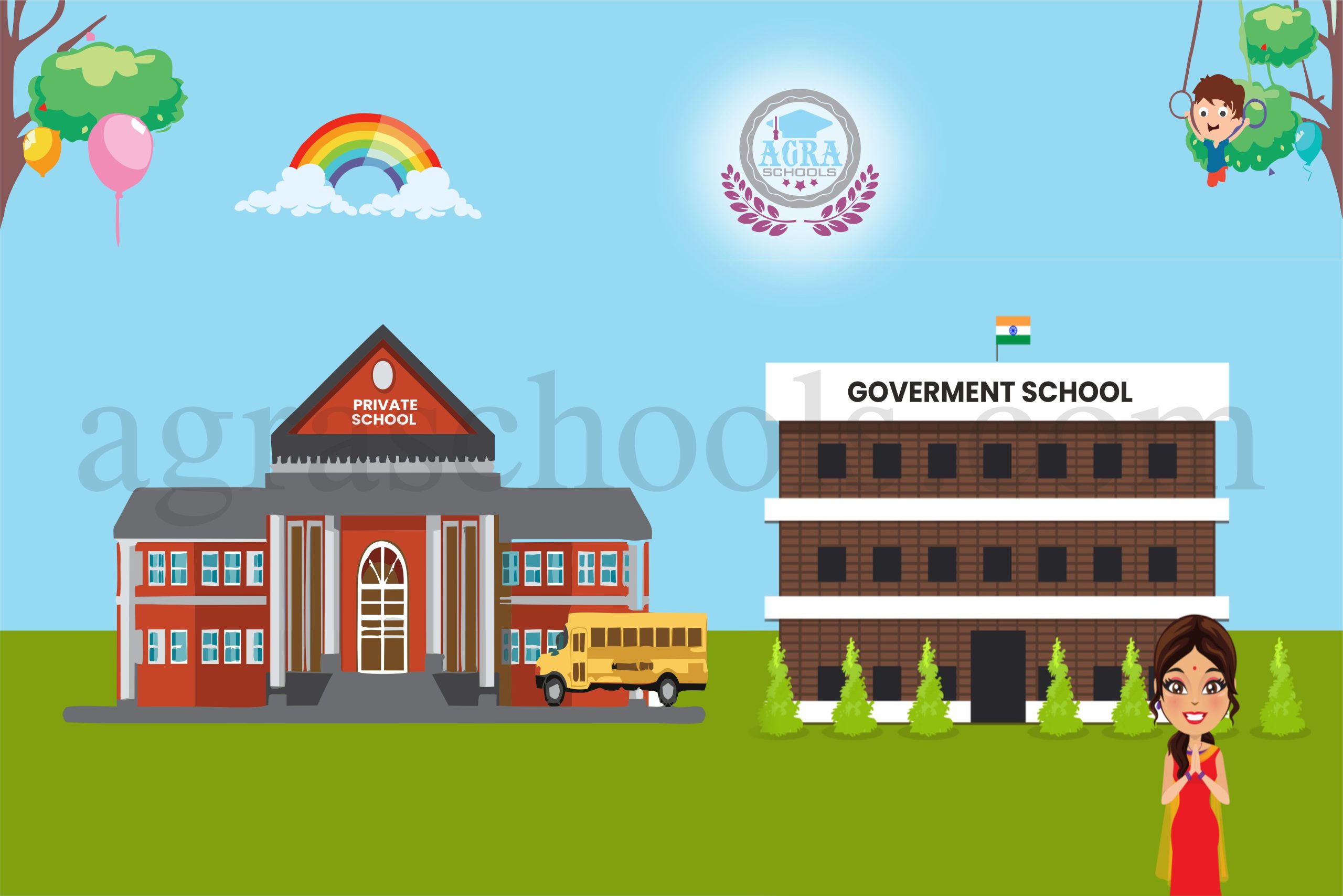 Private School And Government School Difference